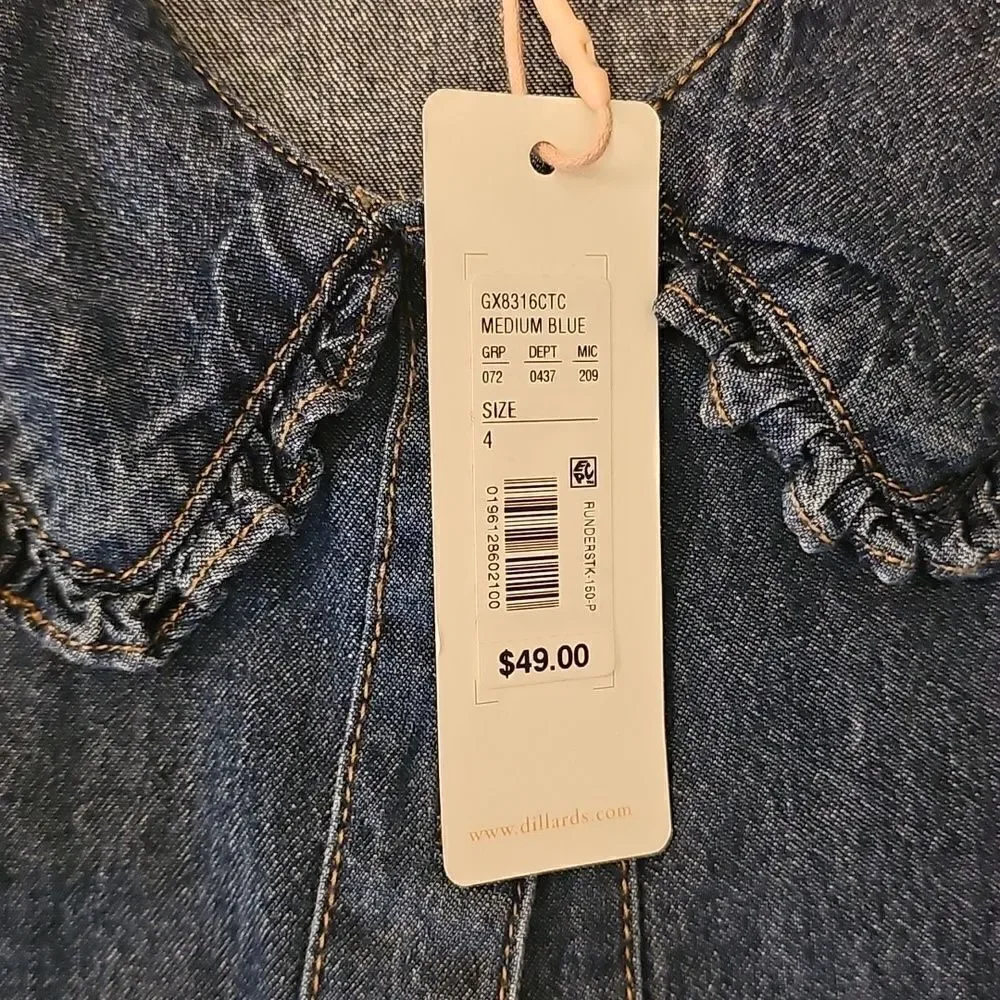 Chic Striped Hoodie with Denim Dress